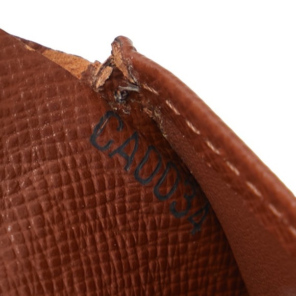 Louis Vuitton Monogram Viennese Bi-fold Wallet M61663 Brown PVC Leather Women... - Picture 10 of 11